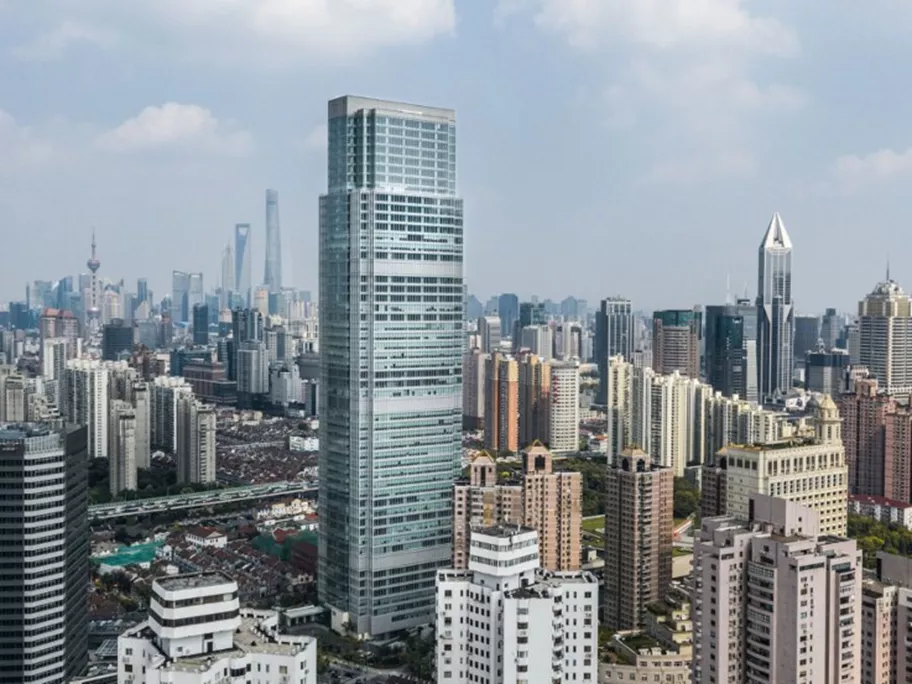 Prime office location in the heart of the city at Servcorp, One Museum Place, Shanghai, China.